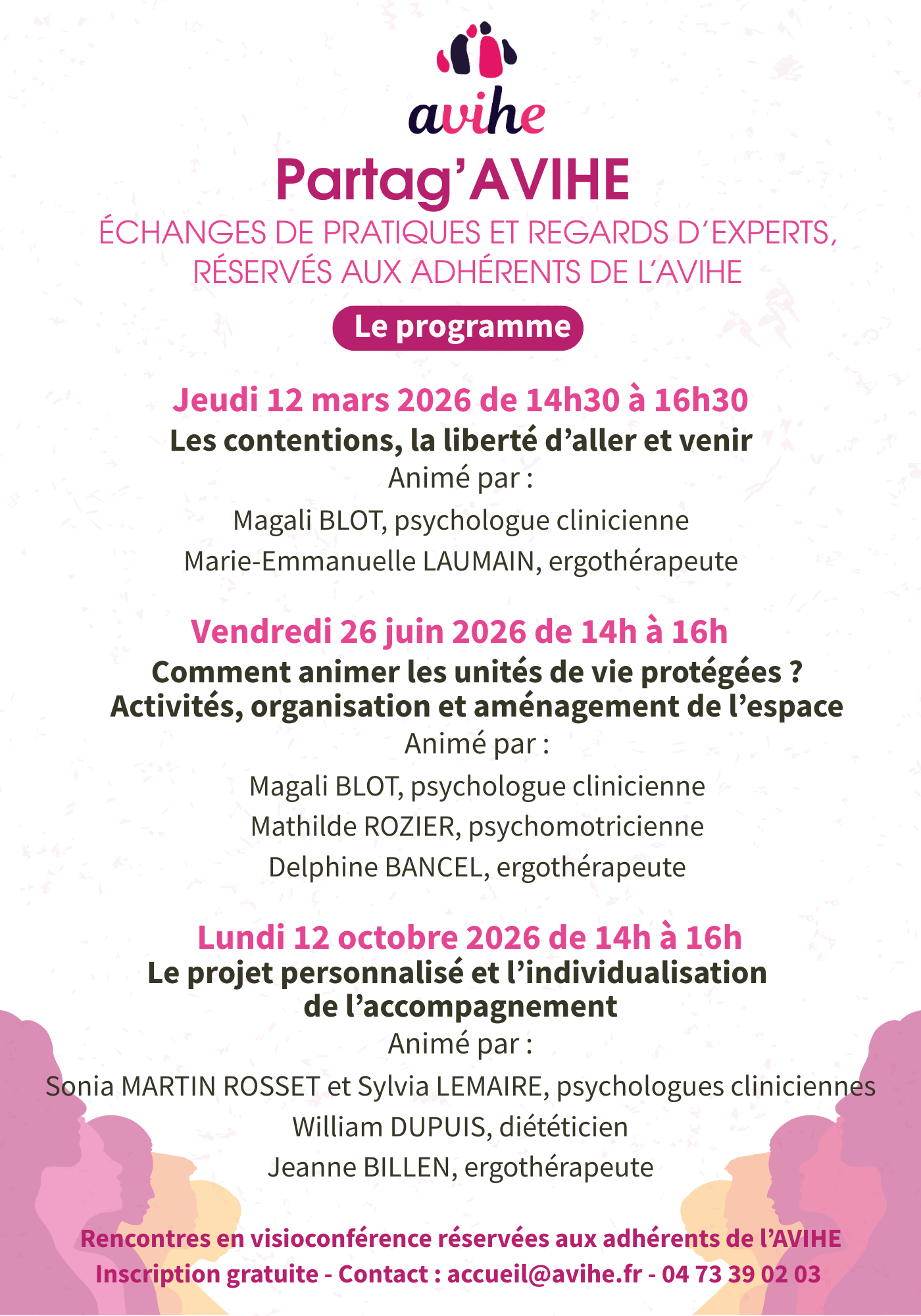 Rencontres AVIHE en visioconférence dédiées aux échanges de pratiques et aux regards d’experts